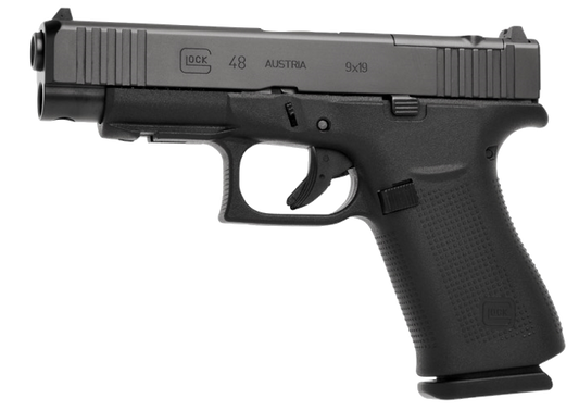 GLOCK 48 RAIL MOS Black 9mm