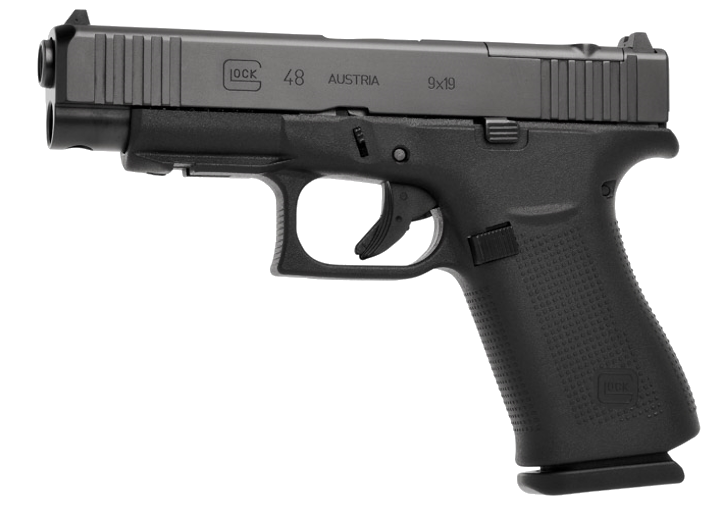 GLOCK 48 RAIL MOS Black 9mm