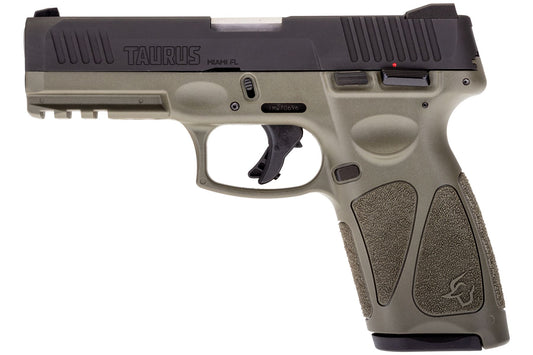 Taurus® G3 Tenifer Matte Black / Od Green 9mm 17 Rds.